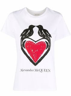 Alexander McQueen футболка с логотипом
