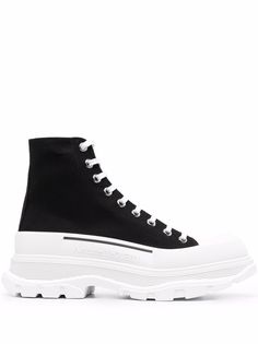 Alexander McQueen высокие кроссовки Tread Slick