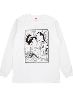 Supreme футболка Shunga с длинными рукавами из коллаборации с Sasquatchfabrix