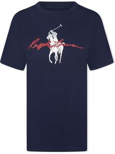 Ralph Lauren Kids футболка с логотипом