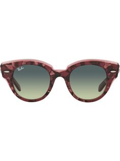 Ray-Ban солнцезащитные очки Roundabout в оправе кошачий глаз