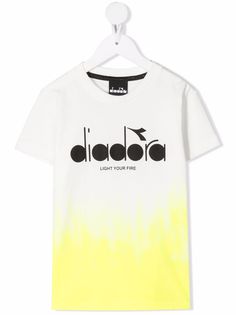 Diadora Junior футболка с принтом тай-дай и логотипом