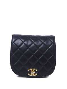 Chanel Pre-Owned стеганая поясная сумка 1990-х годов