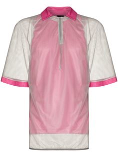 SAUL NASH сетчатая рубашка поло с короткими рукавами