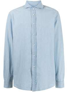 Polo Ralph Lauren джинсовая рубашка со срезанным воротником