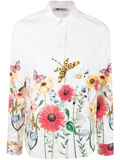 Ports 1961 рубашка с цветочным принтом