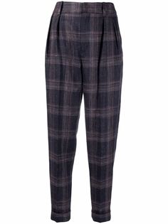 Isabel Marant брюки Oceyo в клетку