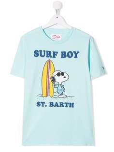 Mc2 Saint Barth Kids футболка с принтом Surf Boy