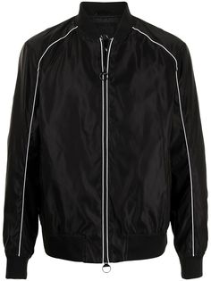 Armani Exchange бомбер с окантовкой