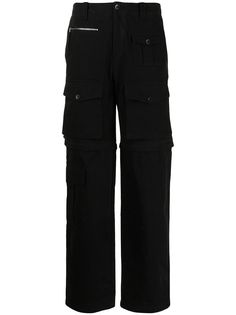Phipps брюки в стиле милитари со съемным низом