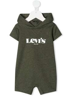 Levis Kids комбинезон с капюшоном и логотипом