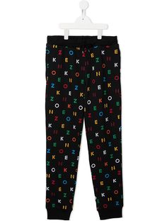 Kenzo Kids спортивные брюки с логотипом