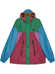 Gucci куртка GG Multicolour с капюшоном