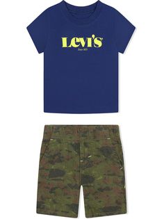 Levis Kids комплект из футболки и шортов