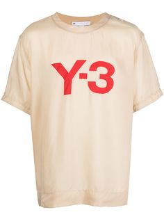 Y-3 футболка с логотипом