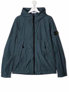 Stone Island Junior легкая куртка с нашивкой-логотипом