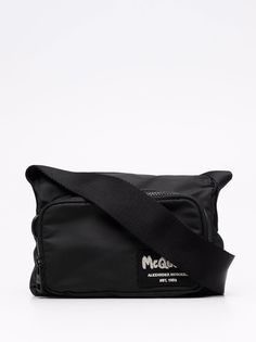 Alexander McQueen сумка через плечо с нашивкой-логотипом