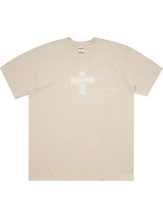 Supreme футболка с логотипом