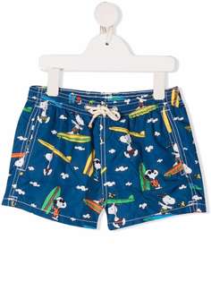 Mc2 Saint Barth Kids плавки-шорты Surfer Snoopy