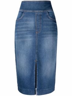 Ba&Sh джинсовая юбка-карандаш Date