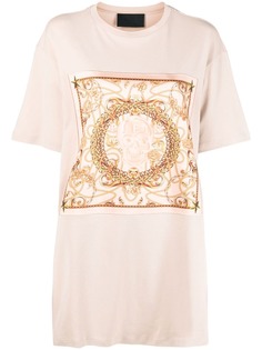 Philipp Plein платье-футболка с принтом New Baroque