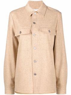Jil Sander куртка-рубашка на пуговицах