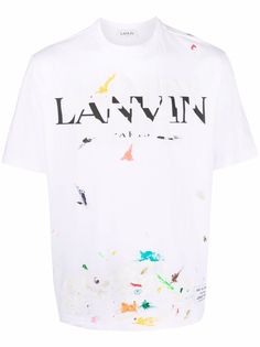 LANVIN футболка из коллаборации с Gallery Dept.