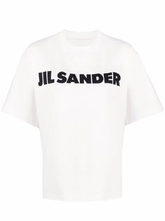 Jil Sander футболка с логотипом