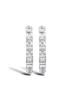 Pragnell серьги-кольца RockChic с бриллиантами
