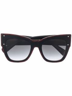 MISSONI EYEWEAR солнцезащитные очки в оправе кошачий глаз