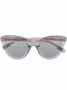 MISSONI EYEWEAR солнцезащитные очки в оправе кошачий глаз