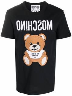 Moschino футболка с логотипом