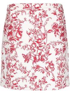 Boutique Moschino мини-юбка с цветочным принтом