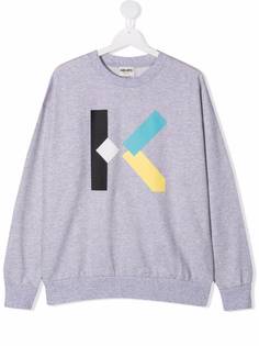 Kenzo Kids толстовка с логотипом