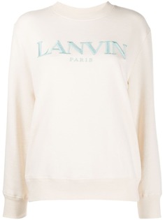 LANVIN толстовка с вышитым логотипом