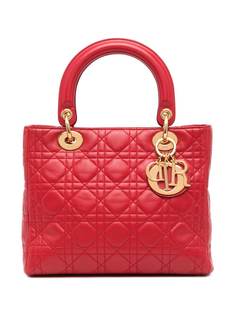 Christian Dior сумка Lady Dior Cannage pre-owned