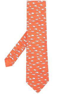 Hermès галстук pre-owned с принтом Hermes