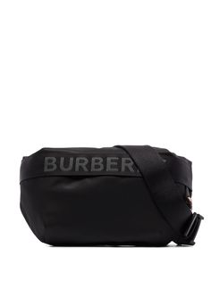 Burberry сумка-мессенджер с контрастным логотипом