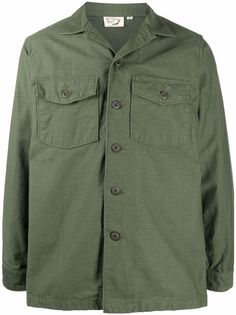 Orslow куртка-рубашка с нагрудными карманами