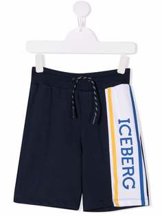Iceberg Kids спортивные шорты с логотипом