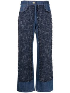 Boutique Moschino джинсы широкого кроя