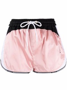 Versace спортивные шорты с узором Greca и логотипом
