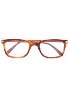 Brioni очки в квадратной оправе черепаховой расцветки