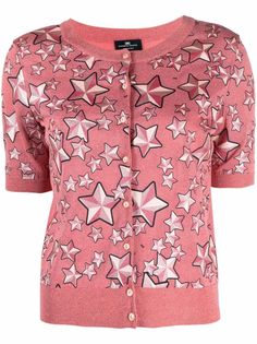 Elisabetta Franchi кардиган с принтом