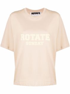 ROTATE футболка Aster с логотипом