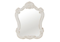 Зеркало настенное aliséa (to4rooms) белый 40.0x50.0x2.0 см.