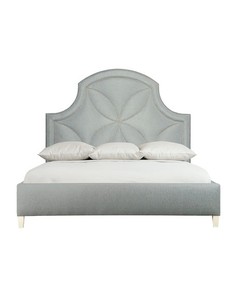 Кровать king mod collection (idealbeds) серый 190x140x215 см.