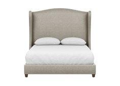 Кровать kayla (idealbeds) серый 164x160x212 см.