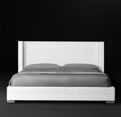 Кровать modena shelter (idealbeds) белый 180x135x215 см.