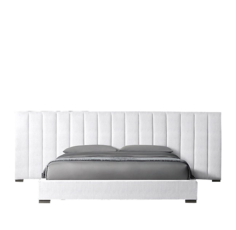 Кровать modena v (idealbeds) серый 240x100x212 см.
